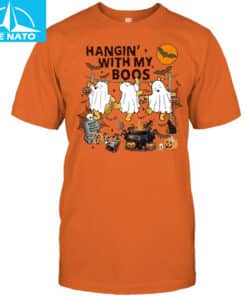 Hangin With My Boos Halloween Ghosts Shirt3