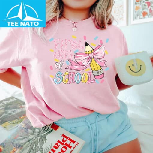 Happy First Day Of School Shirt - Image 3