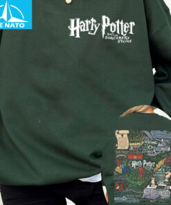 Harry Potter Spells Quotes Graphic Shirt4