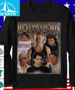Heavyweights Movie Characters Inspired Homage Shirt1