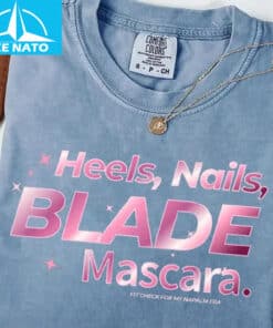 Heels Nails Blade Mascara Fit Check For My Napalm Era Shirt2