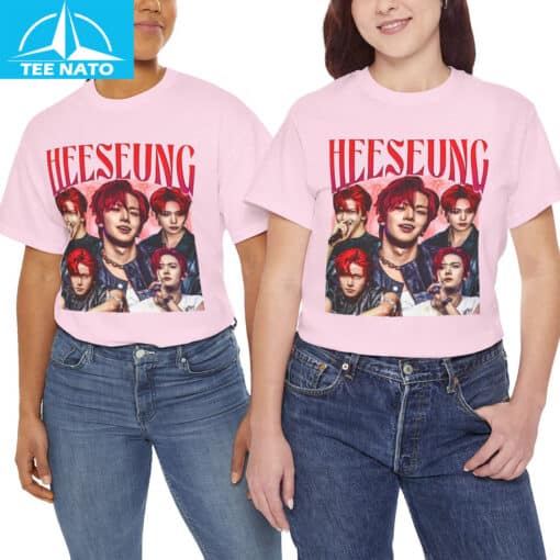 Heeseung Vintage Aesthetic Shirt - Image 3