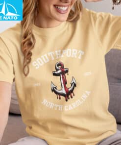 Helen Shivers Southport North Carolina Anchor Shirt4