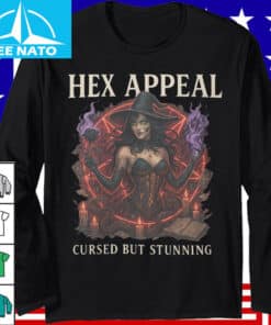 Hex Appeal Cursed But Stunning Halloween Shirt2