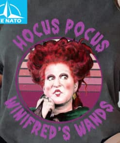 Hocus Pocus Winifreds Wands Witch Halloween Shirt3