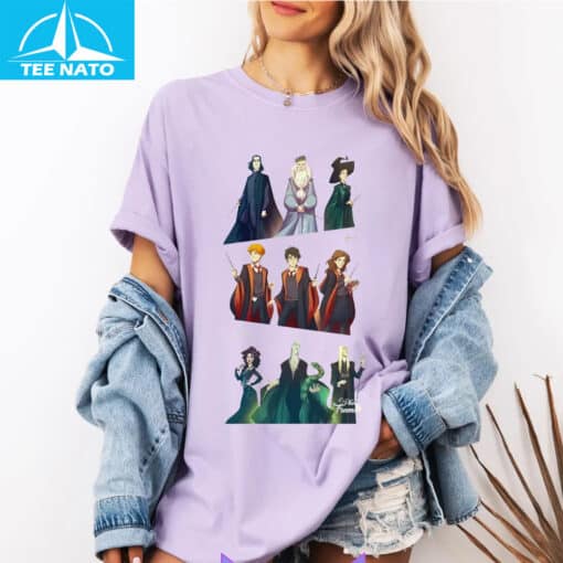 Hogwarts Character Lineup Shirt - Image 4