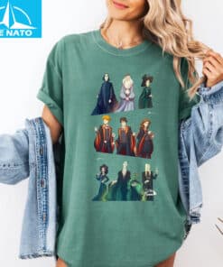 Hogwarts Character Lineup Shirt4
