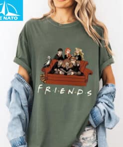 Hogwarts Friends Funny Wizarding World x TV Show Crossover Shirt3