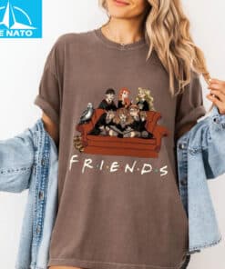 Hogwarts Friends Funny Wizarding World x TV Show Crossover Shirt4