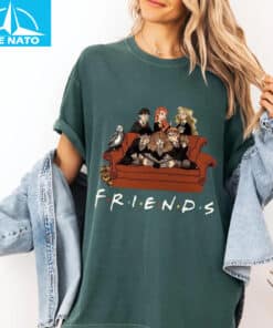 Hogwarts Friends Funny Wizarding World x TV Show Crossover Shirt6