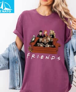 Hogwarts Friends Funny Wizarding World x TV Show Crossover Shirt7