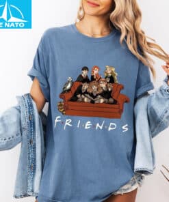 Hogwarts Friends Funny Wizarding World x TV Show Crossover Shirt8