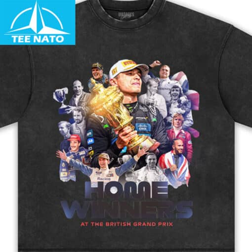 Home Winners At The British Grand Prix Racing Shirt - Image 2