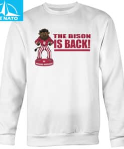 Hoosier The Bison Is Back shirt2