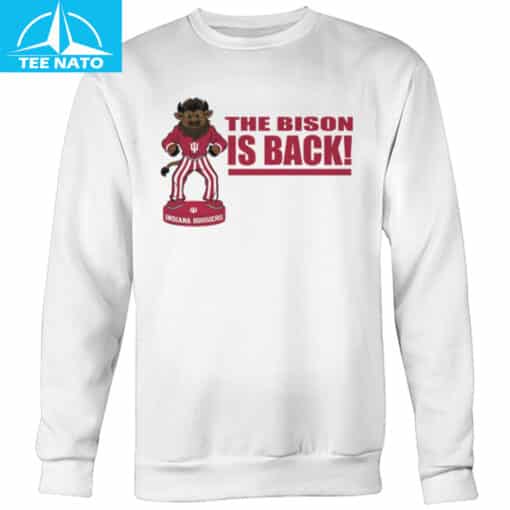 Hoosier The Bison Is Back shirt - Image 3
