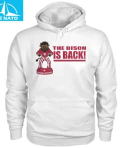 Hoosier The Bison Is Back shirt3