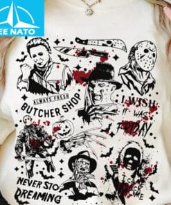 Horror Movies Character Shirt