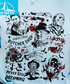 Horror Movies Character Shirt2