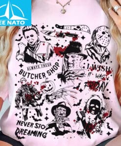Horror Movies Character Shirt3