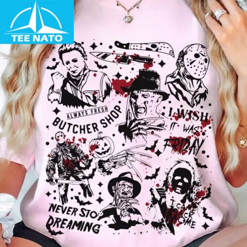Horror Movies Character Shirt - Image 4