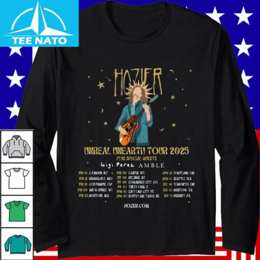 Hozier Album Tour 2025 Shirt - Image 2