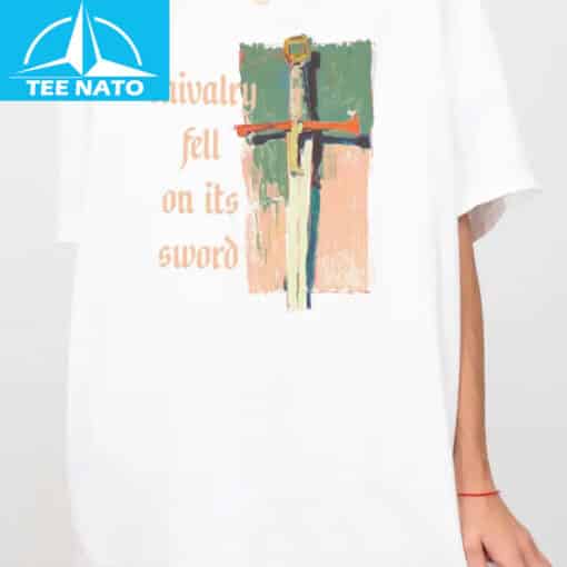 Hozier Lyrics Chivalry Fell on Its Sword Shirt - Image 6