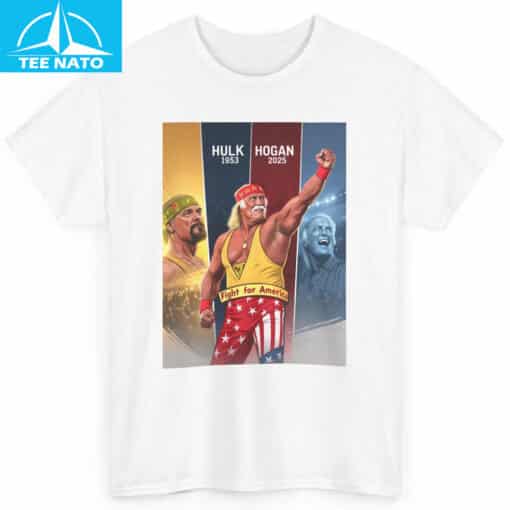 Hulk Hogan 1953 - 2025 Memorial Shirt - Image 4