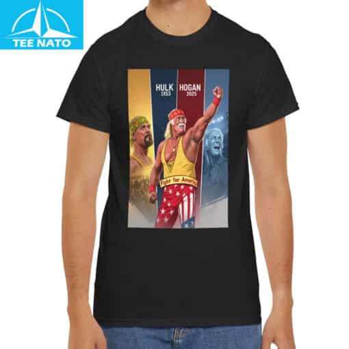 Hulk Hogan 1953 - 2025 Memorial Shirt - Image 5