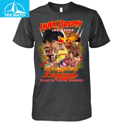 Hulk Hogan 1953-2025 The Man The Myth The Legend Shirt