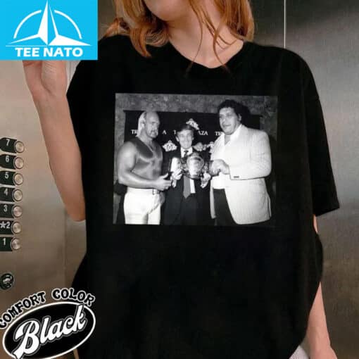 Hulk Hogan And Trump Vintage Old School 80s Shirt