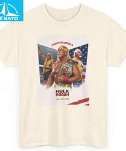Hulk Hogan Fight For America 1953 2025 Tribute Shirt2