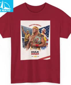 Hulk Hogan Fight For America 1953 2025 Tribute Shirt3