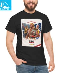 Hulk Hogan Fight For America 1953 2025 Tribute Shirt4