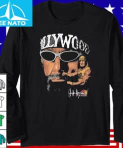 Hulk Hogan Hollywood Hulkamania Double Sided LONG SLEEVE T SHIRT