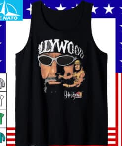 Hulk Hogan Hollywood Hulkamania Double Sided Tanktop