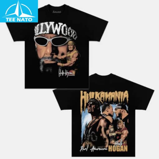 Hulk Hogan Hollywood Hulkamania Real American Wrestling Shirt