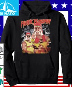 Hulk Hogan Iconic Era Photo Collage Wrestling Shirt3