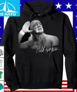 Hulk Hogan Iconic Pose Signature Wrestling Shirt3