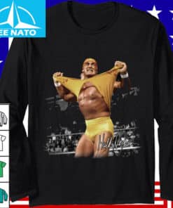 Hulk Hogan Iconic Shirt Tear Pose Wrestling Shirt1