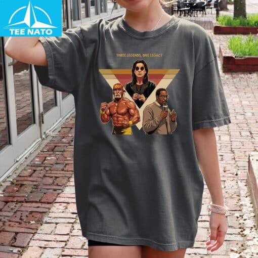 Hulk Hogan Ozzy Osbourne Malcolm Warner Tribute Shirt - Image 3