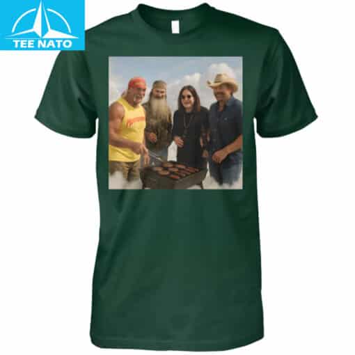 Hulk Hogan Ozzy Osbourne Phil Robertson Toby Keith Shirt - Image 3