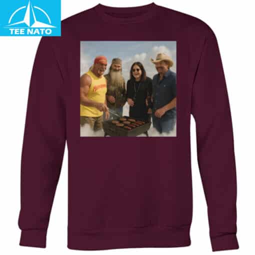 Hulk Hogan Ozzy Osbourne Phil Robertson Toby Keith Shirt - Image 8