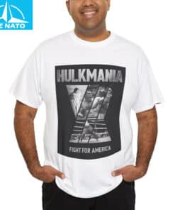Hulkamania Fight For America Wrestling Shirt3