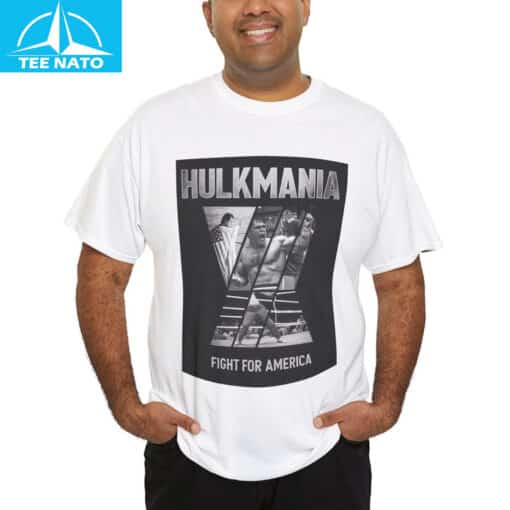 Hulkamania Fight For America Wrestling Shirt - Image 4