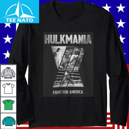 Hulkamania Fight For America Wrestling Shirt - Image 5