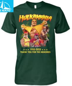 Hulkamania Hulk Hogan 1953 2025 Thank You For The Memories Shirt2
