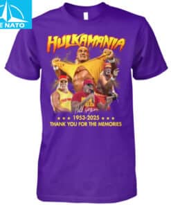 Hulkamania Hulk Hogan 1953 2025 Thank You For The Memories Shirt4