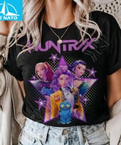 Huntrix Anime Cartoon Characters Graphic Shirt2