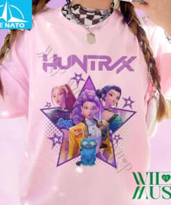 Huntrix Anime Cartoon Characters Graphic Shirt3