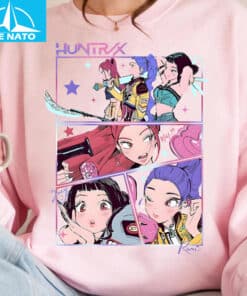 Huntrix Girl Kpop Idol Group Shirt3